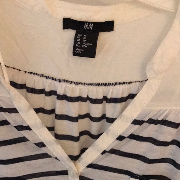 H&M striped top - Picture 3 of 4